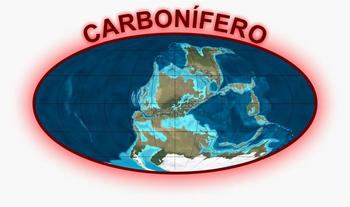 Carbonífero Mapa