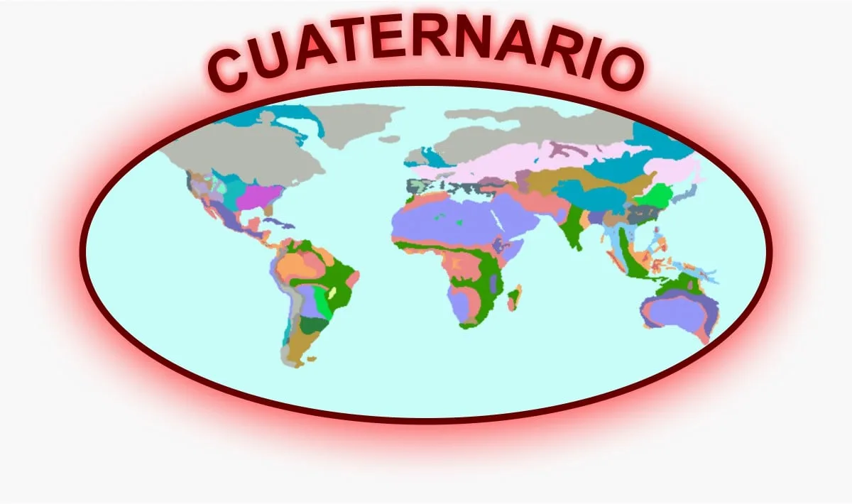 Cuaternario Mapa