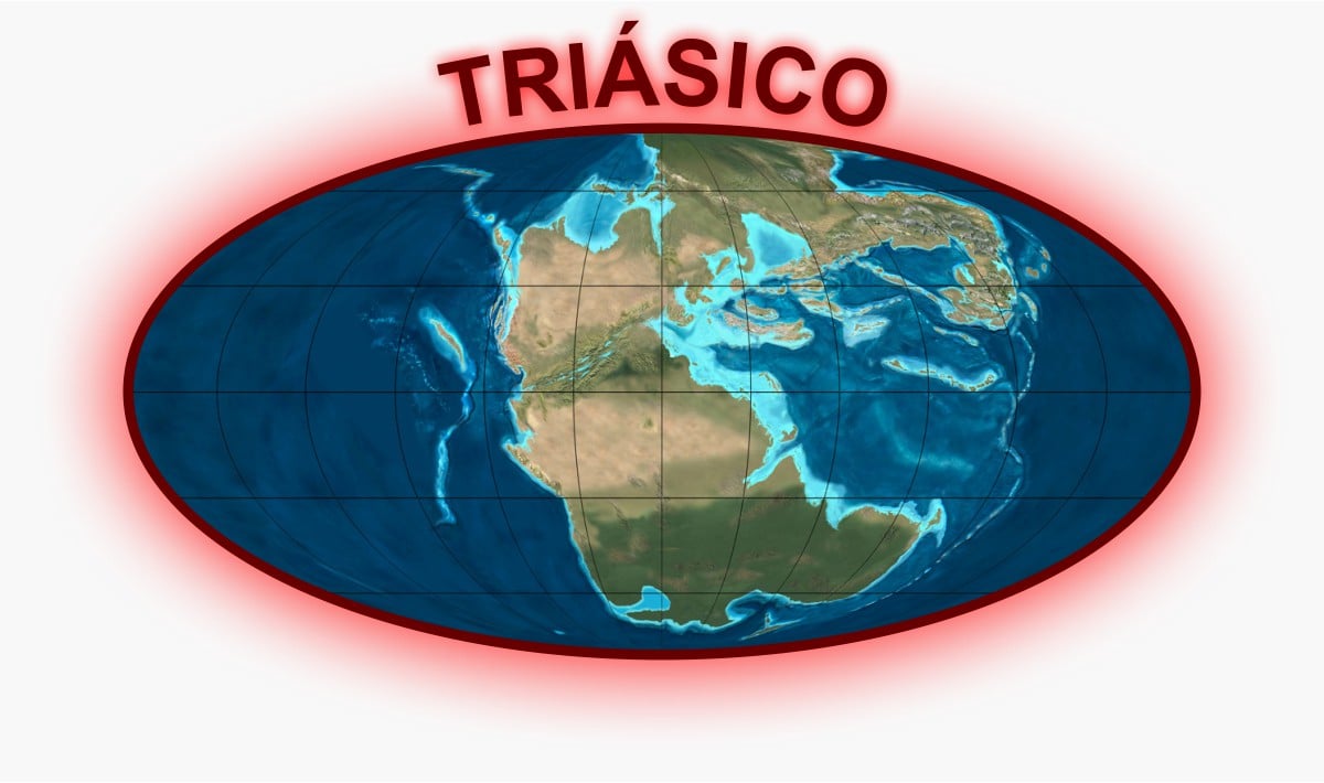 Triásico Mapa